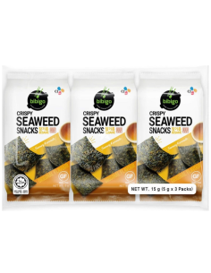 CJ Bibigo Crispy Seaweed Snacks - Sesame Flavour 5g x 3
