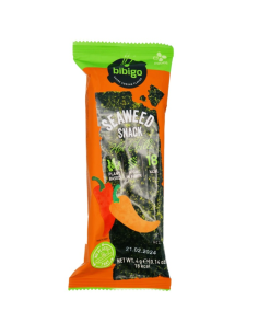 CJ Bibigo Crispy Seaweed Snack - Hot Chilli Flavour 4g