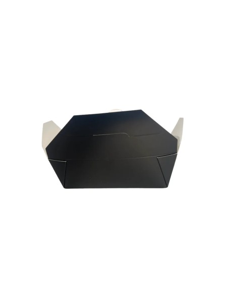 28oz Black Cardboard Recyclable No.6 Takeaway Box Qty 500