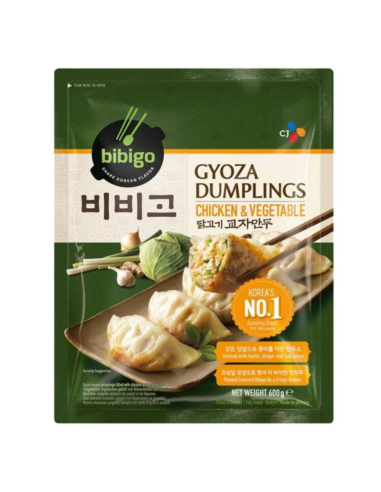CJ Bibigo Chicken & Vegetable Gyoza 600g