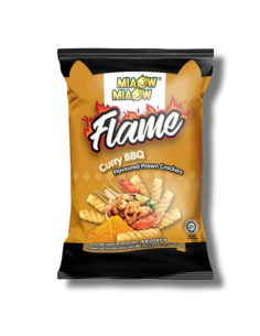Miaow Miaow Curry BBQ Prawn Crackers 50g