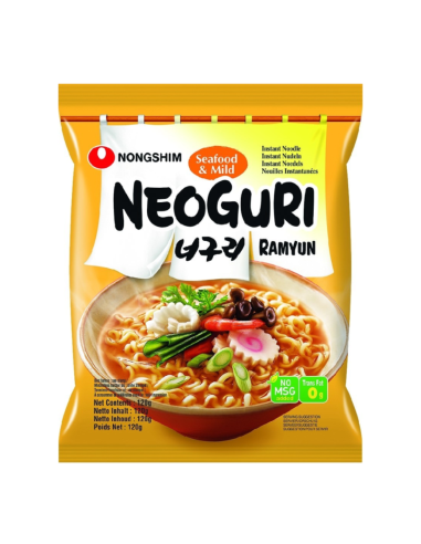 Nongshim Neoguri Ramyun - Seafood & Mild 120g