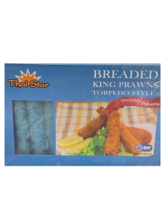 Thai Star Breaded King Prawns Torpedo Style 500g