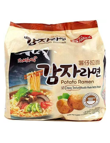 Samyang Potato Ramen 1 case (120g x 5packs x 8)