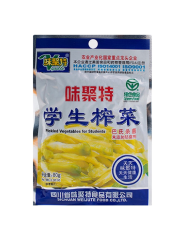 WJT 味聚特学生营养榨菜 80g