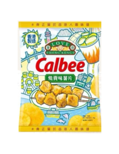 Calbee Potato Chips Shiu Mai Flavour 70g