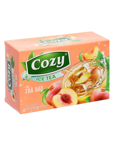 Cozy Peach Ice Tea 15gr x 18 pack