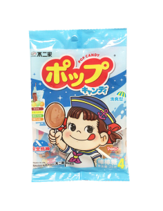 FujiYa Lollipop Candy Cola Lemon Soda Orange Soda Honeydew Melon 25g