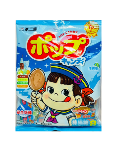 FujiYa Lollipop Candy Cola Lemon Soda Orange Soda Honeydew Melon 50g