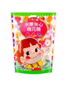 FujiYa Peko Marshmallow with Fruit Centre Strawberry Mango Blueberry 82.8g