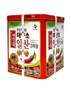 CJ Foods Haechandle Alchan Gochujang (Hot Red Pepper Taste) 14kg