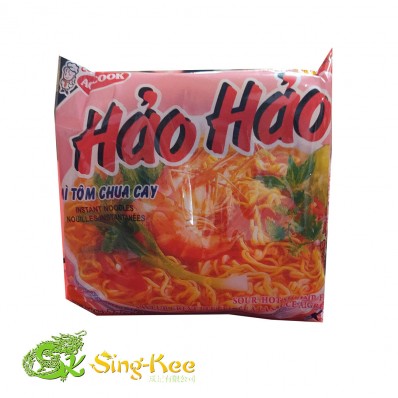 Hao Hao Mi Tom Chua Cay ( Shrimp Flavoured Instant Noodles ) 77g