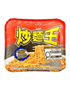 公仔碗炒麵王特色香辣醬味 120g
