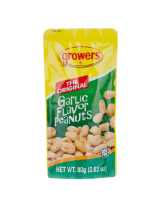 Growers Peanut Garlic 80g