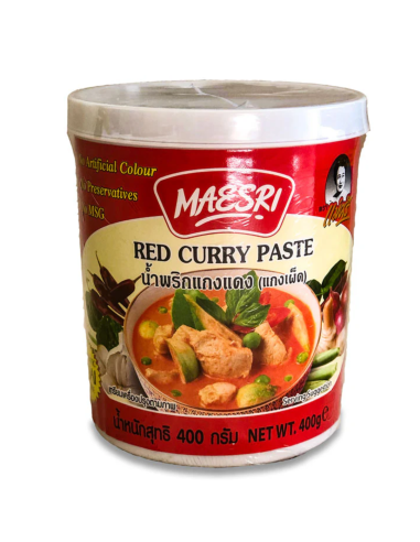 Maesri Red Curry Paste 400g