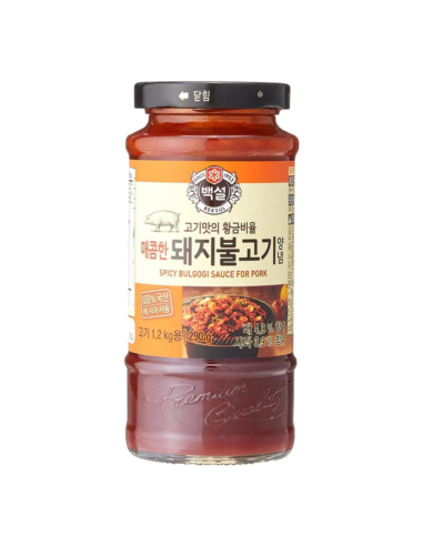 Beksul Bbq Sauce For Pork Bulgogi 290G (Spicy) -  - 香料及其他食材 ZH