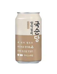 KSD Rice Makgeolli Can 350ml (Alc. 5.8%)