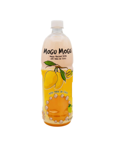 Mogu Mogu Nata De Coco Drink - Mango Flavoured 1L