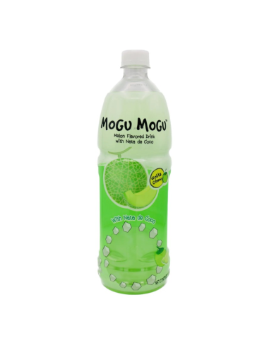 Mogu Mogu Melon Flavoured Drink with Nata de Coco 1L -  - 飲品 ZH
