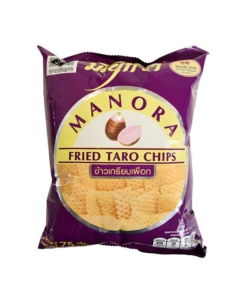 Manora Fried Taro Chips 65g
