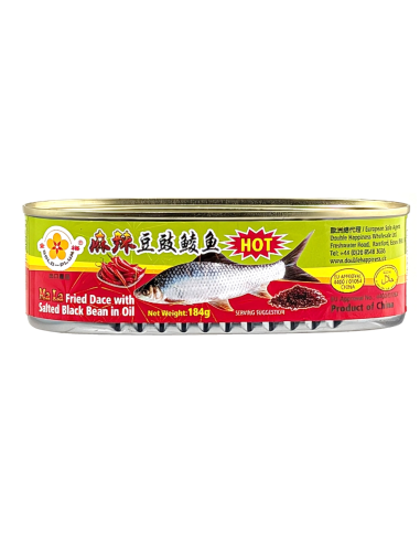 Gold Plum Mala Fried Dace with Salted Black Bean 184g