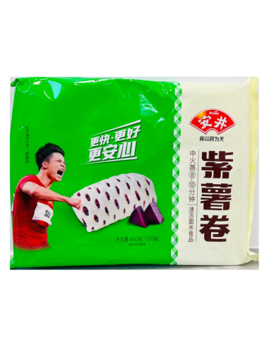 Anjoy Purple Sweet Potato Roll 400g