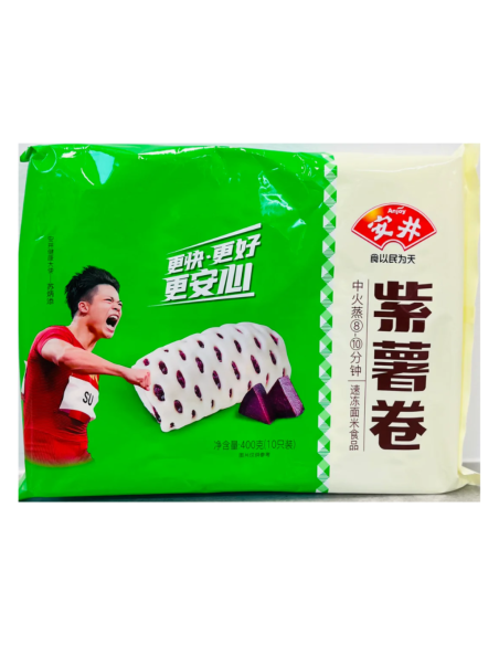 Anjoy Purple Sweet Potato Roll 400g