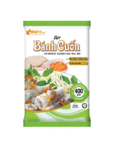 Tai Ky Vietnamese Steamed Rice Roll Mix Bot Banh Cuon 400g
