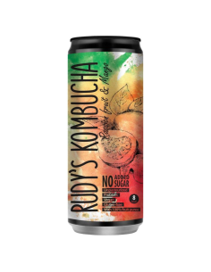 Rudy's Kombucha Passion Fruit & Mango 330ml