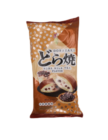 L&L Dorayaki Cake Boba Milk Tea Flavour Filling 165g
