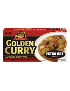 S&B Golden Curry Extra Hot 220g