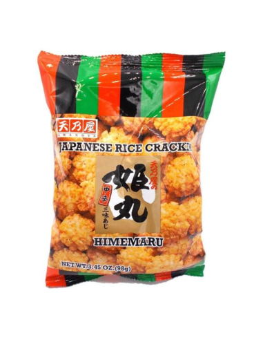 Amanoya 天乃屋姫丸炸米果 中辛 98g