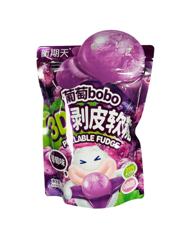 XQT Peelable Fudge Grape 75g