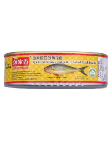 魚家香豆豉黃花魚 184g