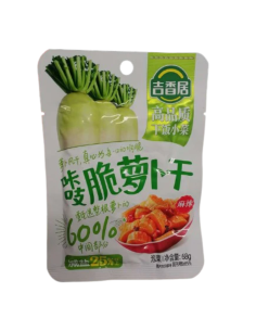 吉香居咔吱脆蘿蔔乾-麻辣68g