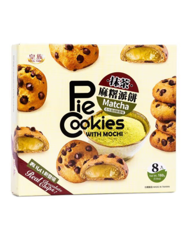 Royal Family Pie Cookies With Mochi (Matcha Flavour) 160g