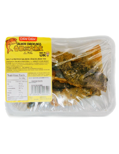 Chew Chew Salmon Crackings Salt & Pepper 70g