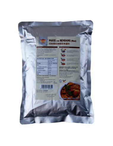 Tean's Gourmet Rendang Curry Paste for Meat 1kg