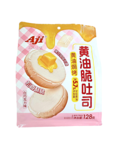 Aji Butter Crisp Toast White Chocolate 128g