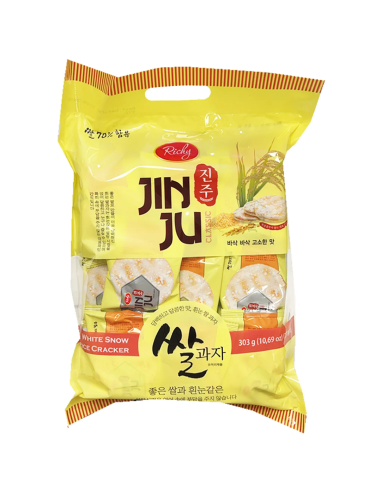Richy晋州白雪米果 303克