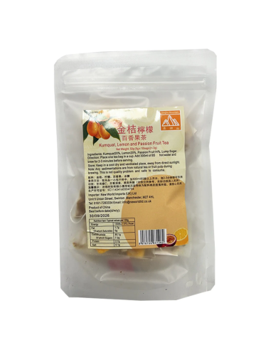 DHS Kumquat Lemon and Passion Fruit Tea 50g