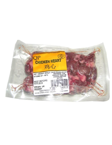 QP Chicken Heart 500g