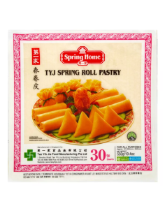 Spring Home Tyj 10" Spring Roll Pastry 550g (30 Sheets)