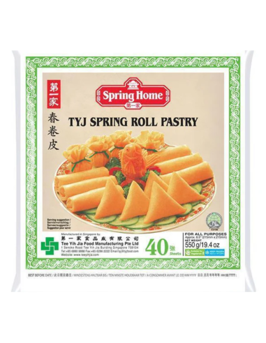 第一家春卷皮 550g (40 片) - Spring Home - 冰鮮 ZH