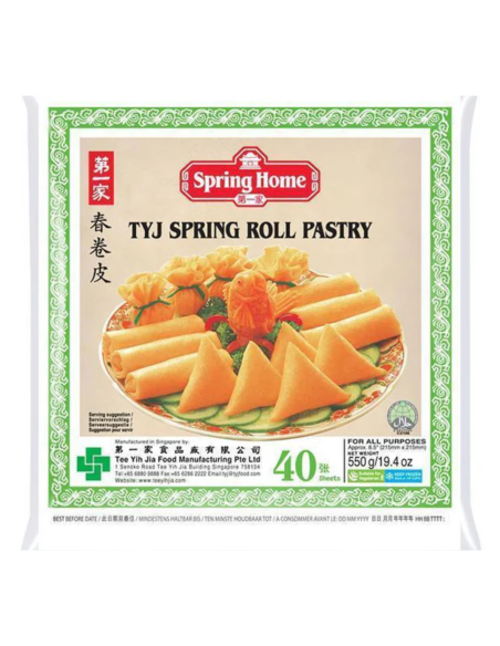 第一家春卷皮 550g (40 片) - Spring Home - 冰鮮 ZH