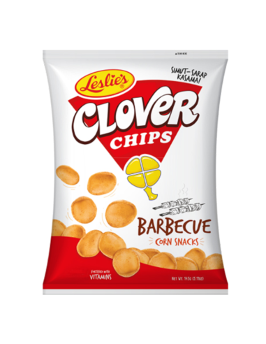 Leslies Clover Chips Barbecue 85g