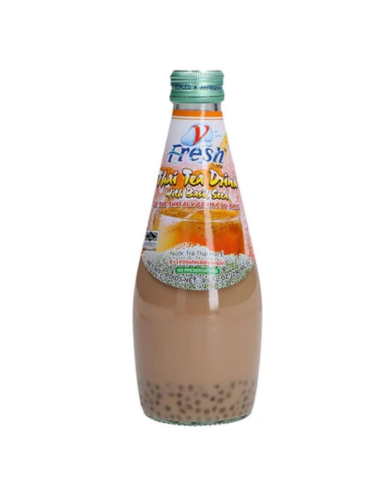 V Fresh Thai Tea Drink with Basil Seed - 290ml