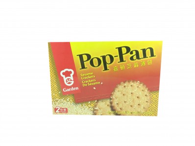 GARDEN Pop-Pan Sesame Crackers 225g