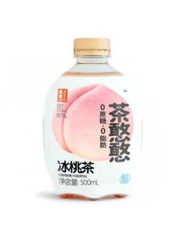 茶憨憨冰桃茶 500ml