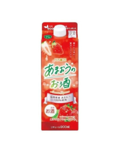 日之出甘王草莓利口酒 900ml（酒精 7.5%）